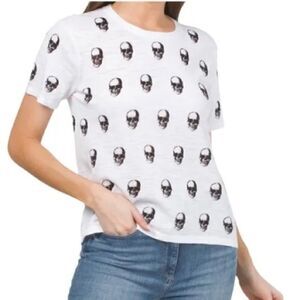 Skull Cashmere T Shirt